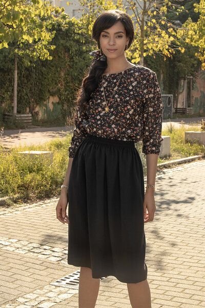 l'amour est bleu Rock Marion aus Tencel