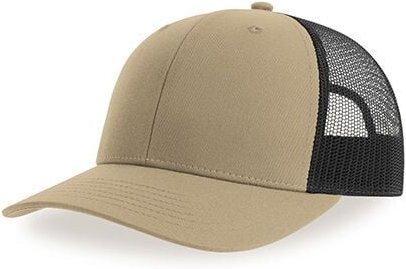 Atlantis Headwear Basecap Atlantis Bryce Cap Mesh Cap zweifarbig aus Recyceltem Polyester Truckercap
