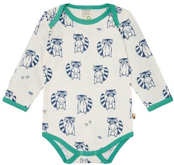 loud + proud Babys & Kinder Body langarm mit Druck, GOTS-zertifiziert