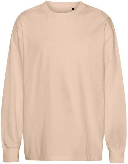 Neutral® Langarm T-Shirt Oversize Unisex Tiger Cotton von Neutral Baumwolle in Umstellung zu Bio Baumwolle