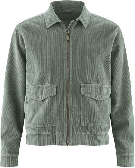 Hempage Herren Cord Jacke gefüttert Hanf/Bio-Baumwolle