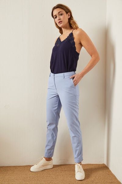 LANIUS Chino-Hose aus Bio-Baumwolle