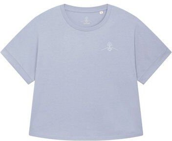 Greener Calendula T-Shirt mit Fledermausärmeln in Übergröße