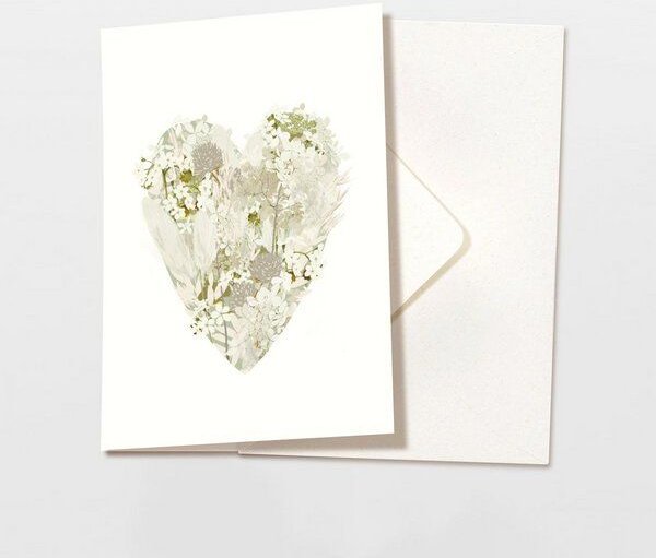 Wildblumen Atelier Klappkarte mit Umschlag, FSC zertifiziert