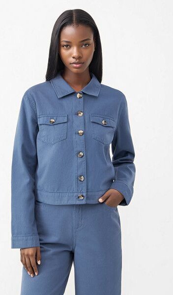 Givn Berlin Workwear-Jacke GBMATILDA aus Bio-Baumwolle