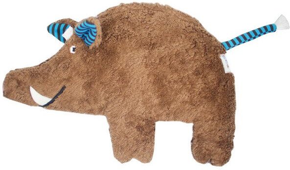 Pat und Patty Wärmekissen "Wildschwein", Dinkelkörner,das Inlet ist herausnehmbar.