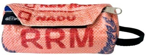 GOOPSI Futterbeutel für Hunde, Dummy aus recyceltem Reissack - Fairtrade