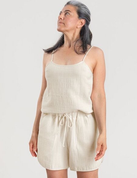 erlich textil Finja Mousseline Top aus Bio-Baumwolle, made in Europe