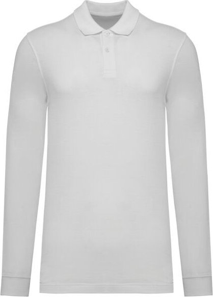 Greenspired Herren Piqué-Polohemd mit langen Ärmeln 180 g/m² XS - 4 XL