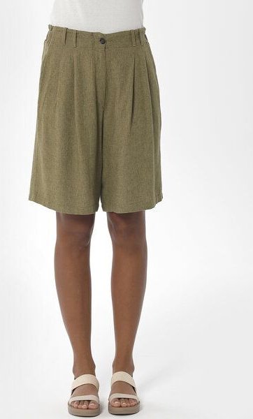 ORGANICATION Shorts aus LENZING ECOVERO und Leinen