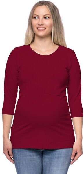 Milchshake 103 BASIC Umstands- und Stillshirt 3/4 Arm aus Bio-Baumwolle