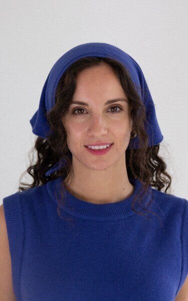 Kopyto BIRUANG Bandana Halstuch 100% Merinowolle RWS-Zertifiziert Ökologisch Unifarben