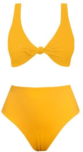 Anekdot Bikini Set Line Top + Skyline High Slip