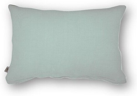 Hutch&Putch Musselin Kopfkissenbezug - Kissenhülle - 100% Bio-Baumwolle - Handmade in Germany