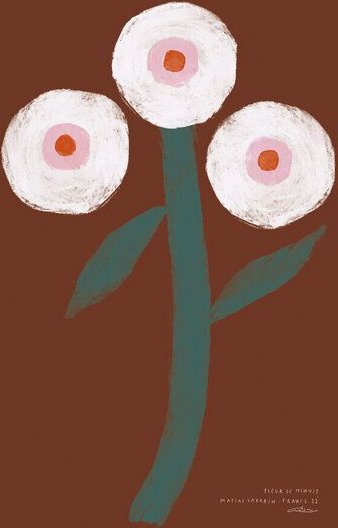 Photocircle Wandbild / Poster / Leinwand - Flower N1