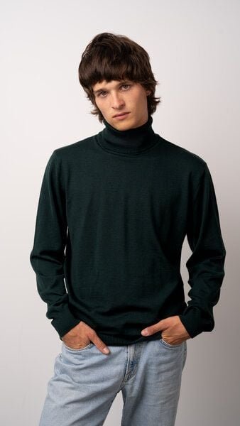 Kopyto OCELOT - Herrenrollkragenpullover aus 100% Merinowolle Strickpullover