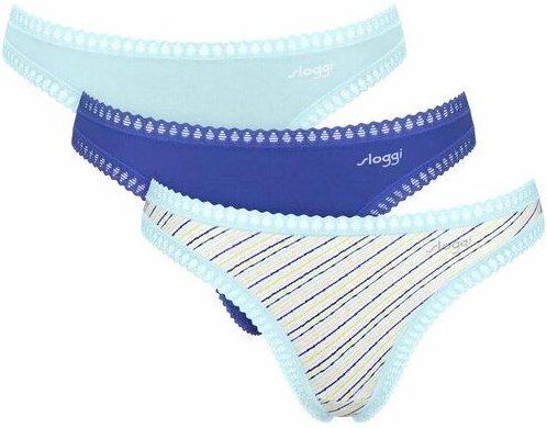 Sloggi 3er Pack GO Crush String Bio-Baumwolle