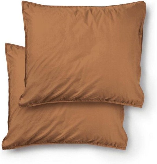 midnatt Baumwoll-Kopfkissenbezüge | GOTS-zertifiziert | Stonewashed