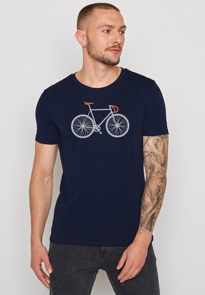 Thumbnail - GREENBOMB Bike Two Guide - Sportliches T-Shirt aus Bio-Baumwolle / hochwertiger Print / GOTS / Fair & Vegan