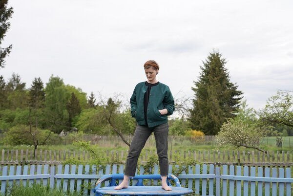 Stík Cordjacke BLOUMBASTIK