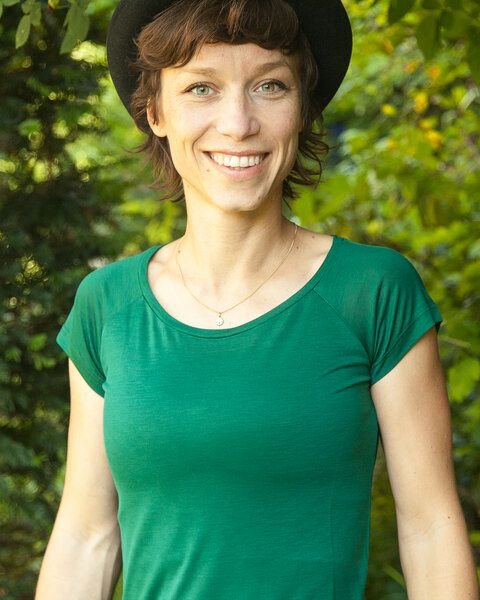 päfjes - Fair gehandeltes Basic Frauen T-Shirt mit TENCEL Lyocell