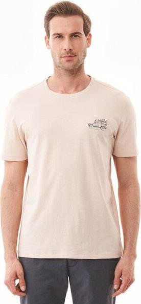 Thumbnail - ORGANICATION T-Shirt aus Bio-Baumwolle mit Wagen-Print