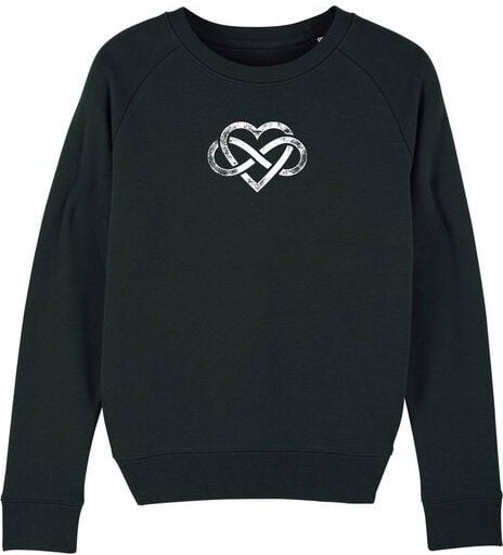 Human Family Bio Damen Rundhals Sweatshirt "Feel - Endless Love" - in 7 Farben