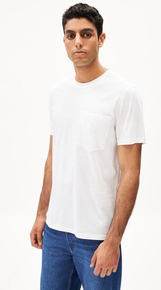 ARMEDANGELS MAARKOS POCKET - Herren Midweight T-Shirt aus Bio-Baumwolle