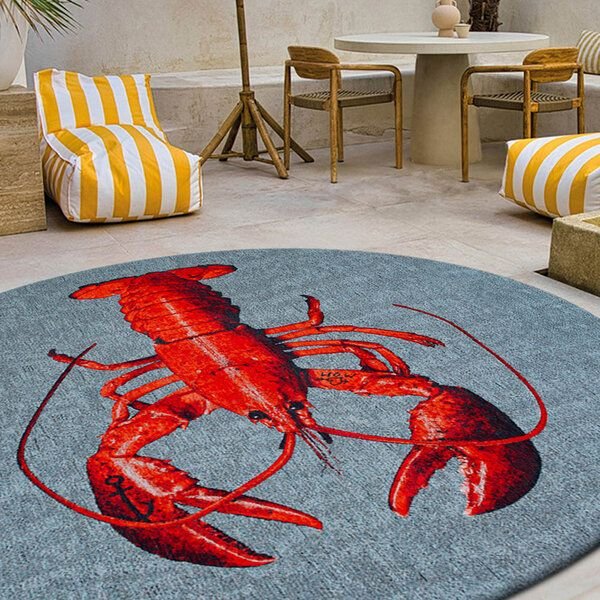 Louis De Poortere Teppich POP LOBSTER