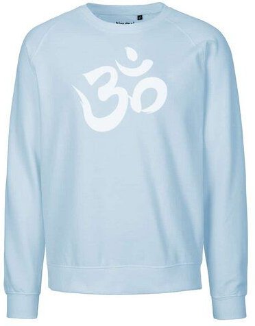 Thumbnail - Peaces.bio - handbedruckte Biomode Bio Damen Sweatshirt Loose Fit Om