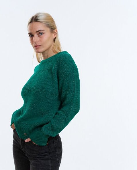 GARY MASH Kurzer Strickpulli May aus Biobaumwolle