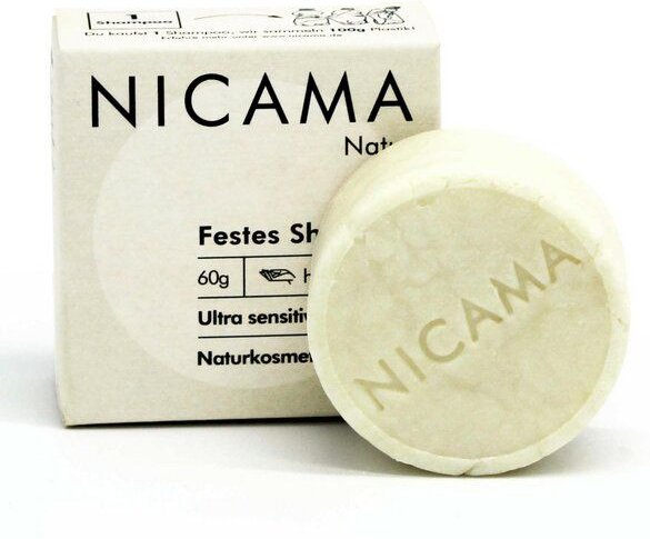 NICAMA Festes Shampoo Natur - Sensitiv