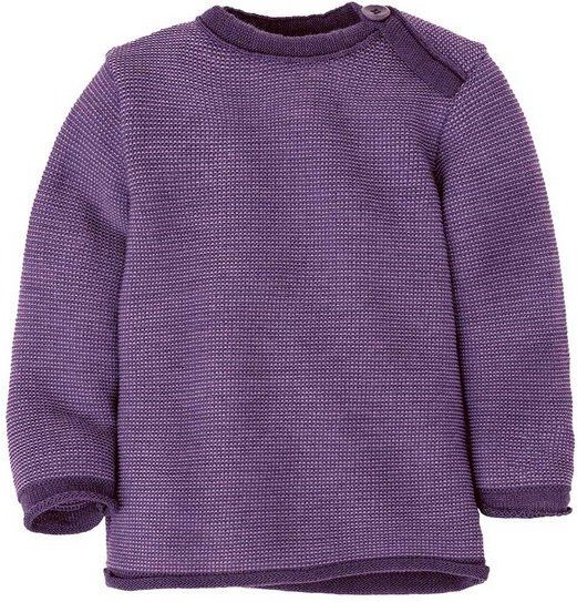 Thumbnail - Disana Baby Melange-Pullover mit Knopfverschluss kbT Merino