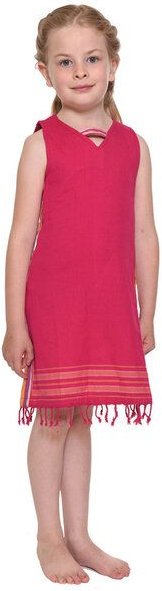 Africulture Mädchen Kleid Kikoy