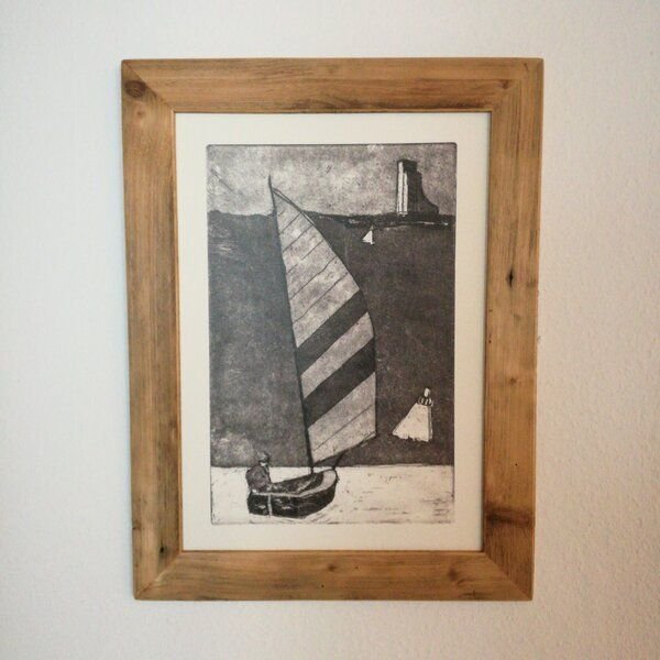 Kater Pawel -upcycling products- Bilderrahmen A3 Unikat upcycling recycling