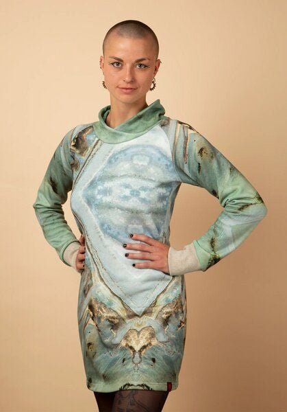 Die rote Zora Winterkleid Lagune