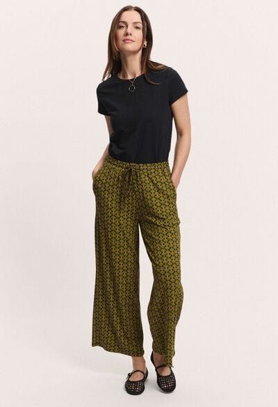 TRANQUILLO Jerseyhose Taraa aus EcoVero Viskose (1070003)