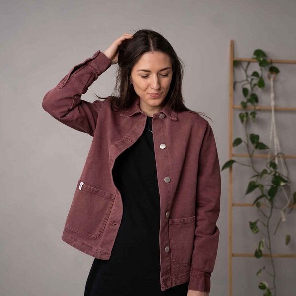 Vresh Clothing Valerie - Jeans Jacke aus Biobaumwolle