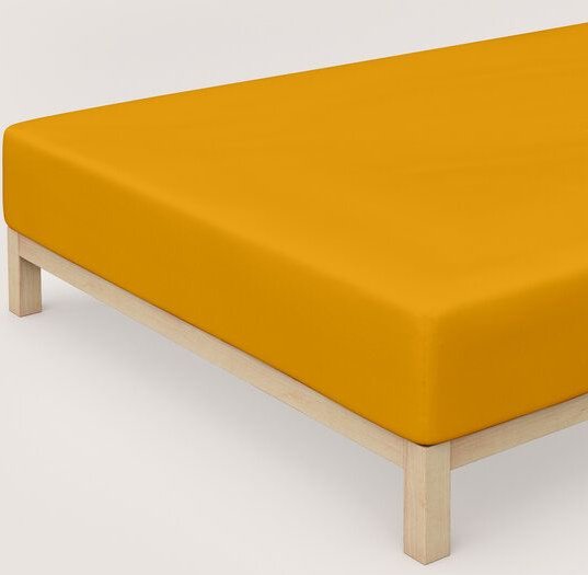 Thumbnail - Schlafgut Boxspring Spannbettlaken Pure 95% Biobaumwolle, 5% Elasthan - Matratzenhöhe bis 40cm