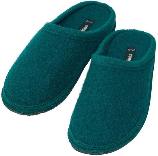 Bacinas Filzpantoffeln Slipper Hausschuhe 100% Schafswolle Wollwalk Filzsohle