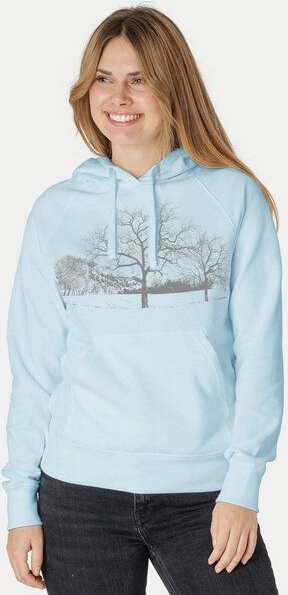 Peaces.bio - handbedruckte Biomode Damen Hoodie Landscape