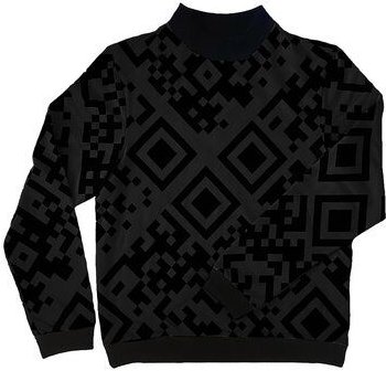 Sophia Schneider-Esleben Unisex Pullover, Jesse QR- Sweatshirt aus Bio-Baumwolle