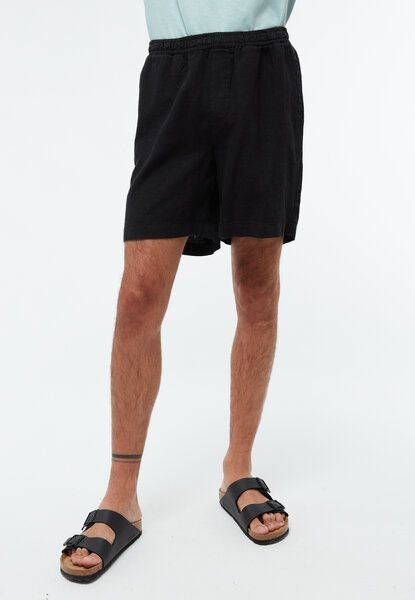 Thumbnail - Givn Berlin Leinen-Shorts GBLAURIN mit elastischem Bund