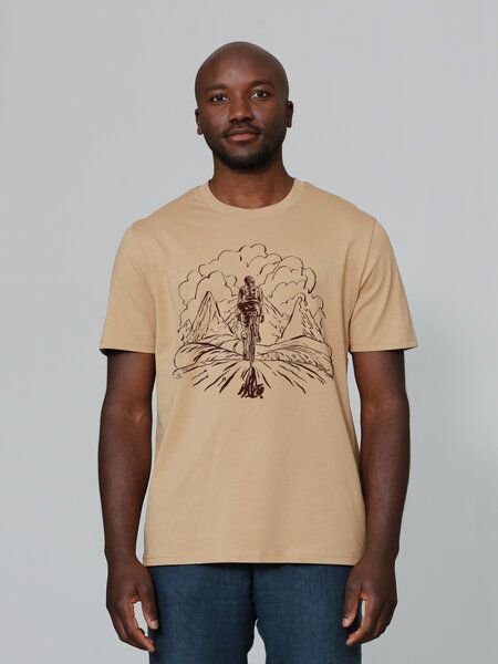 watapparel T-Shirt Unisex Berge und Mountainbike