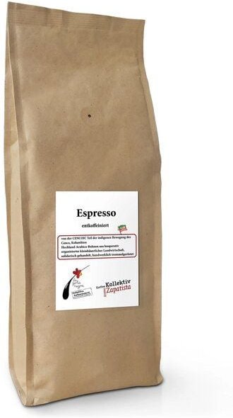 Kaffeerösterei La gota negra entkoffeinierter Espresso