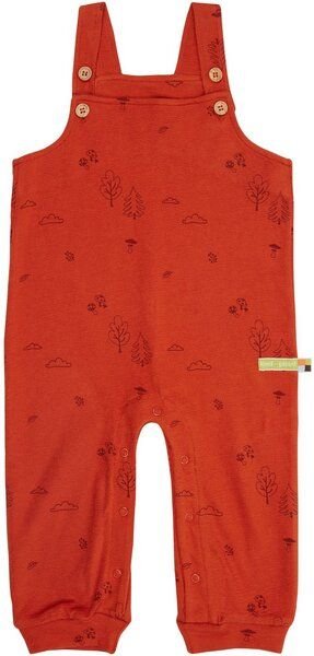 loud + proud Baby & Kinder Latzhose Strukturstrick, GOTS-zertifiziert