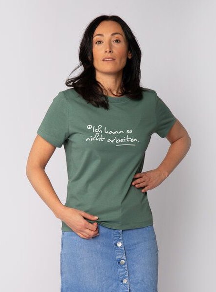 watapparel T-Shirt Frauen Ich kann so nicht arbeiten