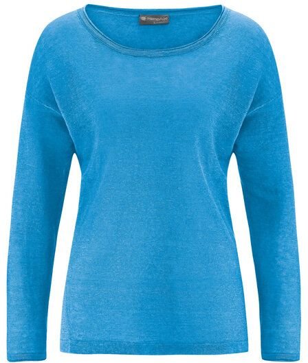 HempAge Damen Luftiger Pullover 100% Hanf