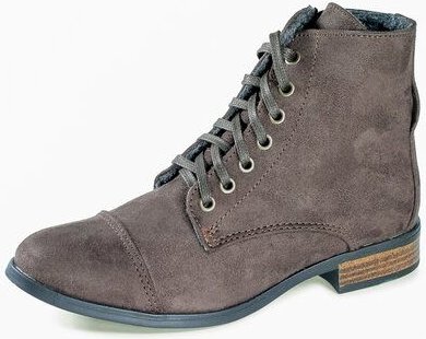 Fairticken Gefütterte Damen Stiefel MAIRAN in Wildlederoptik