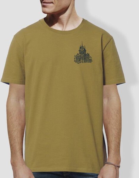 little kiwi Unisex T-Shirt, "Alte Stadt", Olive Oil